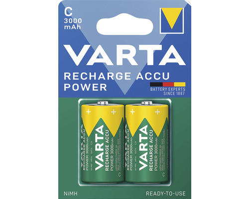 Dobíjecí baterie VARTA ACCU Power C 1,2V 3000mAh 2ks Dobíjecí baterie VARTA ACCU Power C 1,2V 3000mAh 2ks