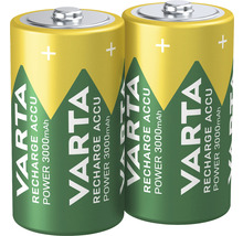 Dvě baterie Varta s výkonem 3000 mAh