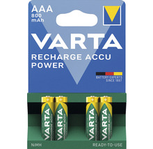 Nabíjecí baterie VARTA MICRO AAA R2U 1,2V 800mAh 4ks-thumb-0