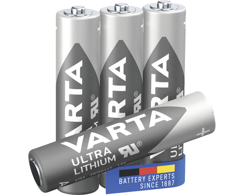 Baterie VARTA Professional Li AAA FR10G445 1,5V 4ks Baterie VARTA Professional Li AAA FR10G445 1,5V 4ks