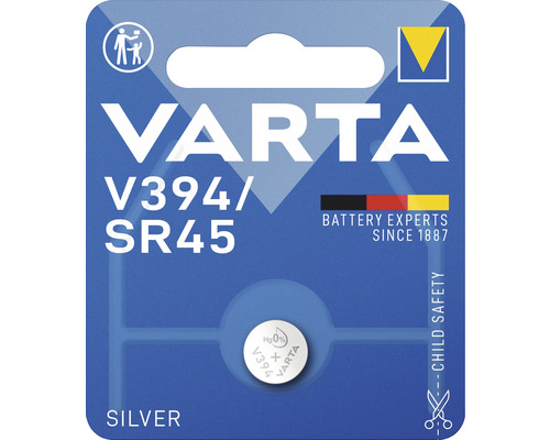 Knoflíková baterie Varta V394/SR45 Silver Oxide