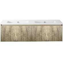 Skříňka pod dvojité umyvadlo se dvěma umyvadly