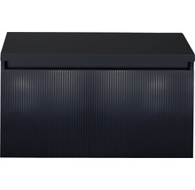 Skříňka pod umyvadlo s rýhovaným povrchem