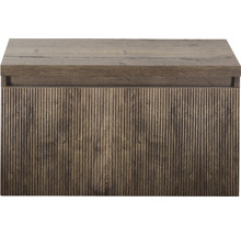 Skříňka pod umyvadlo s vroubkovanou přední stranou