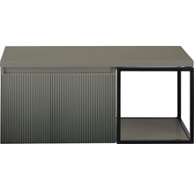 Moderní skříňka pod umyvadlo s boční policí