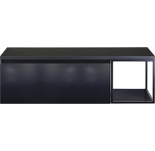 Skříňka pod umyvadlo s rýhovanou přední stranou a otevřenou policí