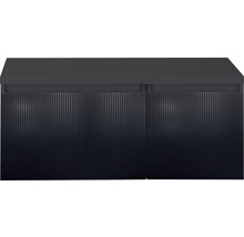 Skříňka pod umyvadlo s rýhovaným povrchem