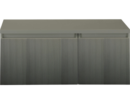 Skříňka pod umyvadlo s rýhovanou přední stranou