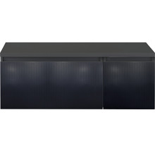 Skříňka pod umyvadlo s rýhovaným povrchem