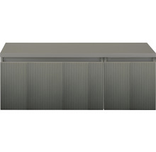 Skříňka pod umyvadlo s drážkovanou přední stranou