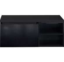 Skříňka pod umyvadlo s posuvnými dveřmi a policemi