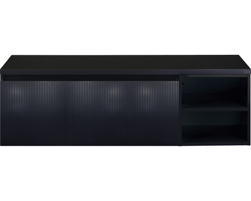 Skříňka pod umyvadlo s jedněmi dvířky a dvěma policemi