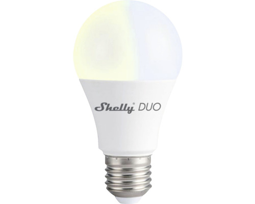 LED žárovka Shelly A60 E27 / 9 W RGBW 800 lm 2700-6500 K