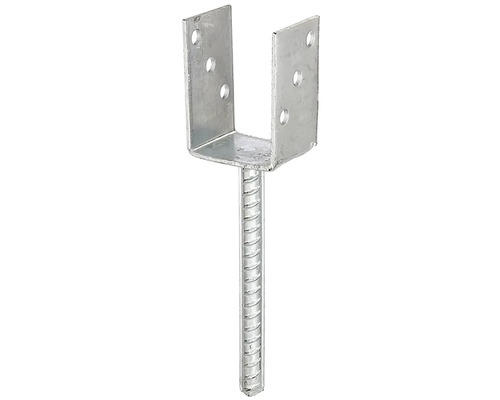 Ukotvení trámků U 71x100x200 mm, žárově zinkováno, 1 kus Ukotvení trámků U 71x100x200 mm, žárově zinkováno, 1 kus
