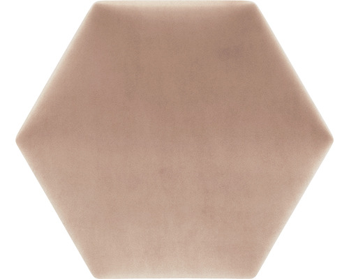 Šestihranná nástěnná dlaždice ze sametu