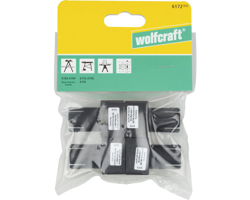 Wolfcraft náhradní čelisti pro pracovní stůl v balení