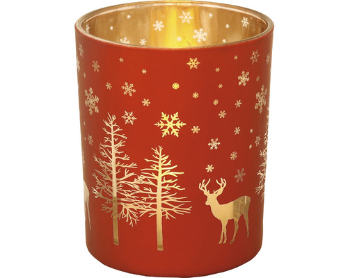 Svícen s vánočním motivem