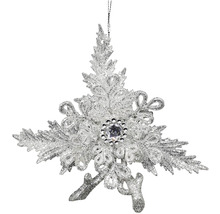 Sněhová vločka vánoční ozdoba na zavěšení