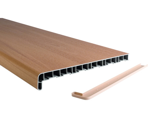 Parapet vnitřní na míru PVC 150 x 500 - 3999 mm buk (ZBOŽÍ NA OBJEDNÁVKU)