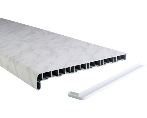 Parapet vnitřní na míru PVC 150 x 500 - 3999 mm mramor (ZBOŽÍ NA OBJEDNÁVKU)