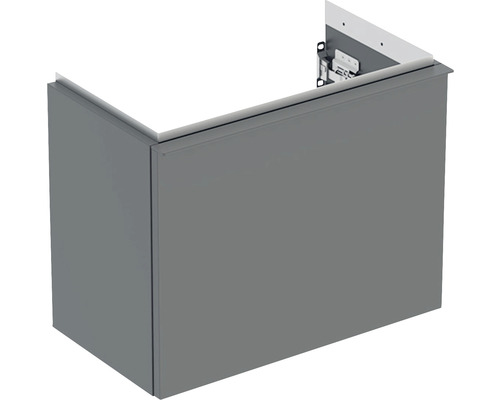 Koupelnová skříňka pod umyvadlo GEBERIT iCon antracit láva 52 x 41,5 x 30,7 cm 502,302
