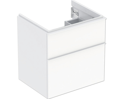 Koupelnová skříňka pod umyvadlo GEBERIT iCon bílá 59,2 x 61,5 x 47,6 cm 502,303 Bílá skříňka pod umyvadlo se dvěma zásuvkami