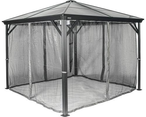 Zahradní pavilon se sítí proti komárům