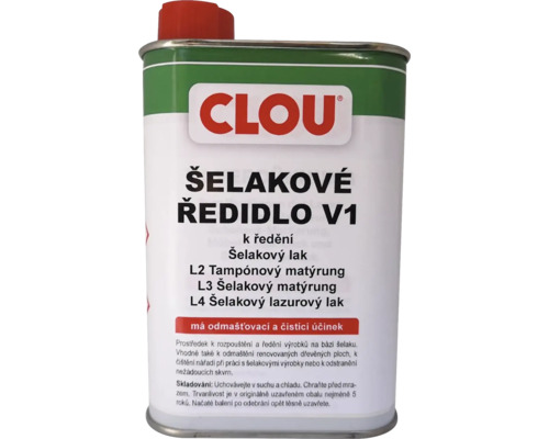 Ředidlo CLOU VERDUENNUNG V1 na ředění šelakových laků 250 ml