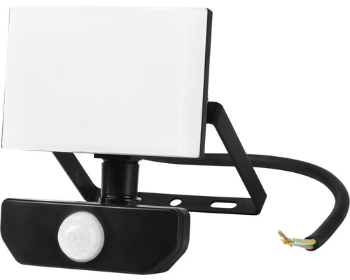 LED reflektor IP54 10W 940lm 4000K černý se senzorem pohybu LED reflektor IP54 10W 940lm 4000K černý se senzorem pohybu