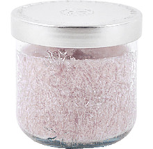 Dekorační materiál ve skleněné nádobě