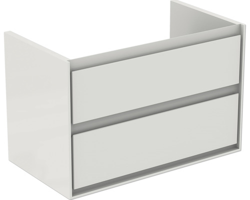 Koupelnová skříňka pod umyvadlo Ideal Standard Connect Air lesknoucí bílá bílá matná 80 x 51,7 x 44 cm
