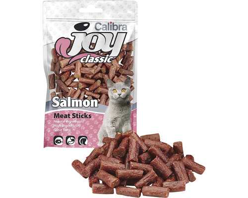 Pamlsky pro kočky losos Calibra Joy Cat Classic Salmon Sticks 70 g