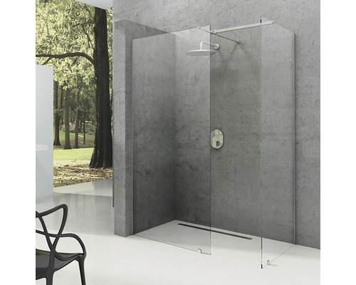 Walk In sprchová zástěna RAVAK Wall 90 Bight Alu+ Transparent bez vzpěry GW9W70C00Z1 Walk In sprchová zástěna RAVAK Wall 90 Bight Alu+ Transparent bez vzpěry GW9W70C00Z1