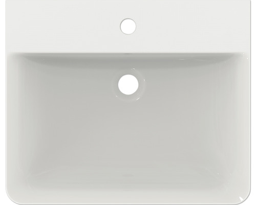 Keramické umyvadlo s otvorem pro kohoutek a přepadem