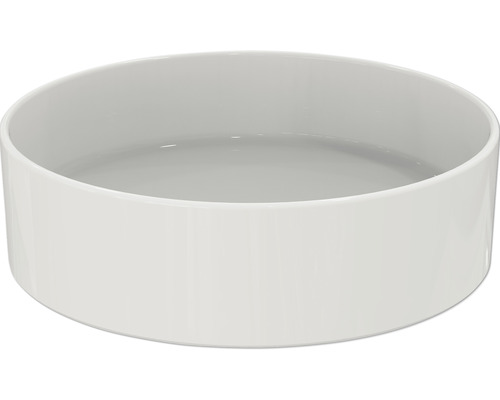 Umyvadlo na desku Ideal Standard sanitární keramika bílá 45 x 45 x 18 cm T295901 Kulatá keramická miska na rostliny