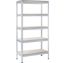 Regál s pěti policemi