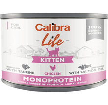 Konzerva pro koťata Calibra Life Kitten Monoprotein