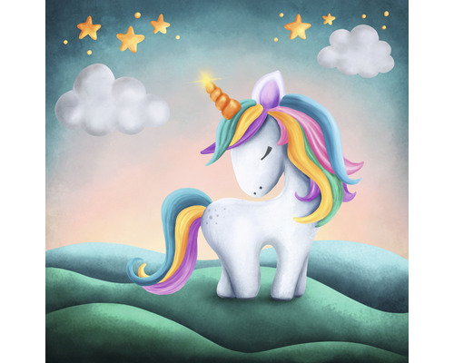Obraz na plátně Unicorn Dream 30x30 cm