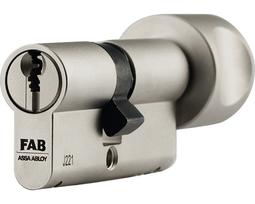 Bezpečnostní cylindrická vložka FAB 4.02/DKvNs 30+40, 5 klíčů, N923B11513.1100 FAB ASSA ABLOY válec