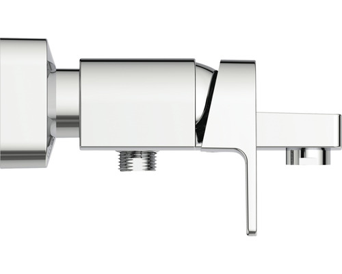 Chromová umyvadlová baterie pro montáž na stěnu