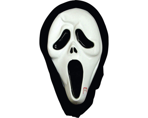 Maska Scream s kapucí pro Halloween a karneval