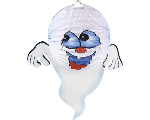 Dekorativní papírový duch k zavěšení na Halloween