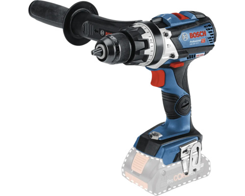 Aku vrtací šroubovák Bosch Professional GSB 18V-110 C, bez aku a nabíječky Akumulátorový vrtací šroubovák s přídavnou rukojetí
