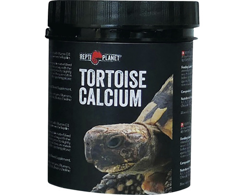 Doplňkové krmivo pro plazy Repti Planet Tortoise Calcium 100 g Repti Planet Želva vápník doplněk stravy