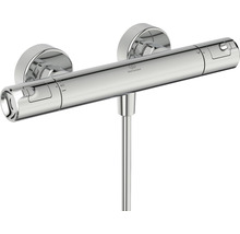 Nástěnný sprchový termostat z kovu s logem Ideal Standard