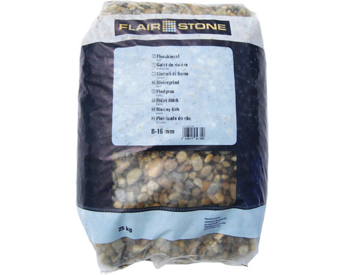 Štěrk říční Flairstone 8–16 mm pestrý balení 25 kg