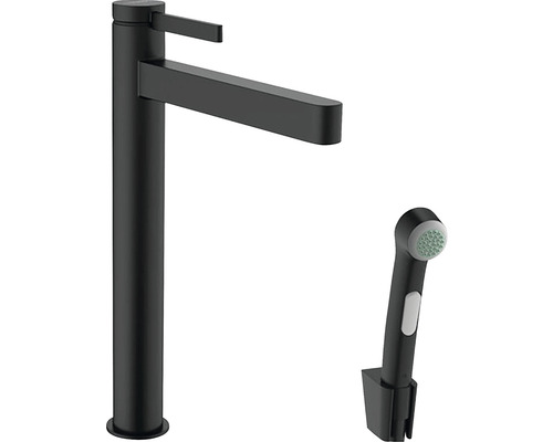 Umyvadlová baterie vysoká hansgrohe Finoris s ruční sprchou černá HG 76220670 Umyvadlová baterie a bidetová sprchová souprava
