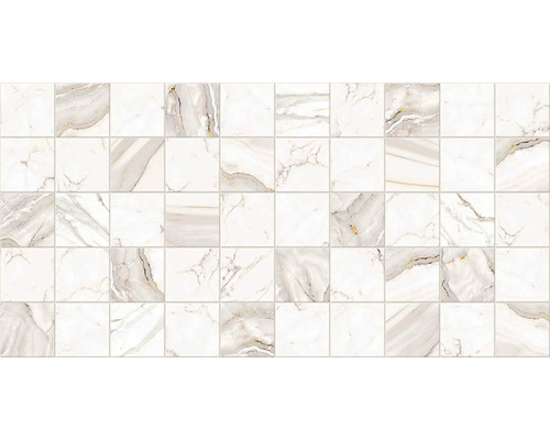 Obklad stěn PVC panel Marble 48,5x96 cm