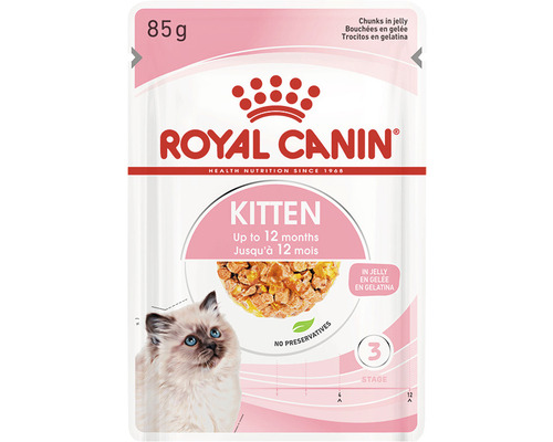 Kapsička pro kočky Royal Canin Kitten Instinctive 85 g Royal Canin Kitten krmivo pro koťata v želé, 85 gramů