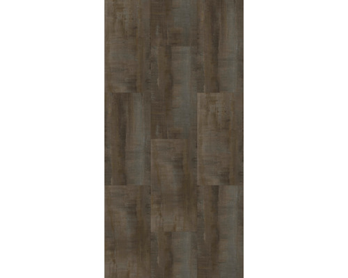 Instalace hnědých vinylových podlahových desek